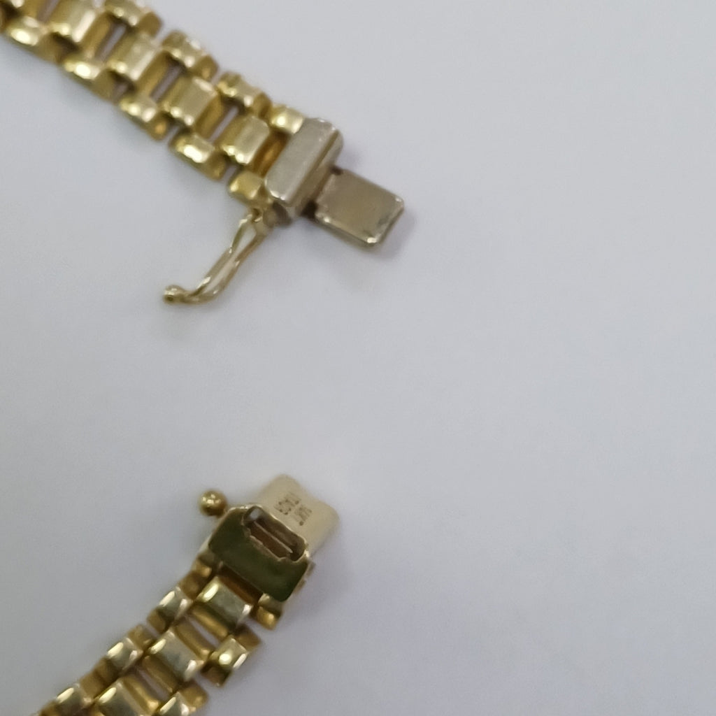 RELOJ CAJA Y PULSO ORO ORO 14 K 17,90 GRMS (SEMINUEVO)