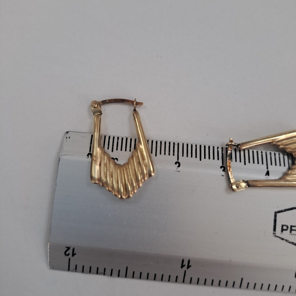 ARRACADAS PAR ORO 10 K 1,20 GRMS (SEMINUEVO)