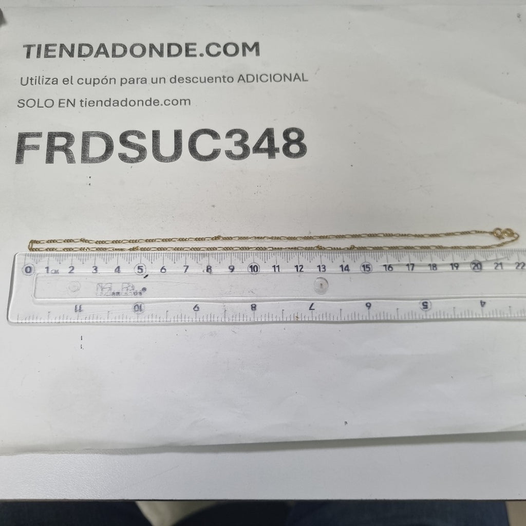 CADENA ORO 10 K 2.1 GRMS (SEMINUEVO)