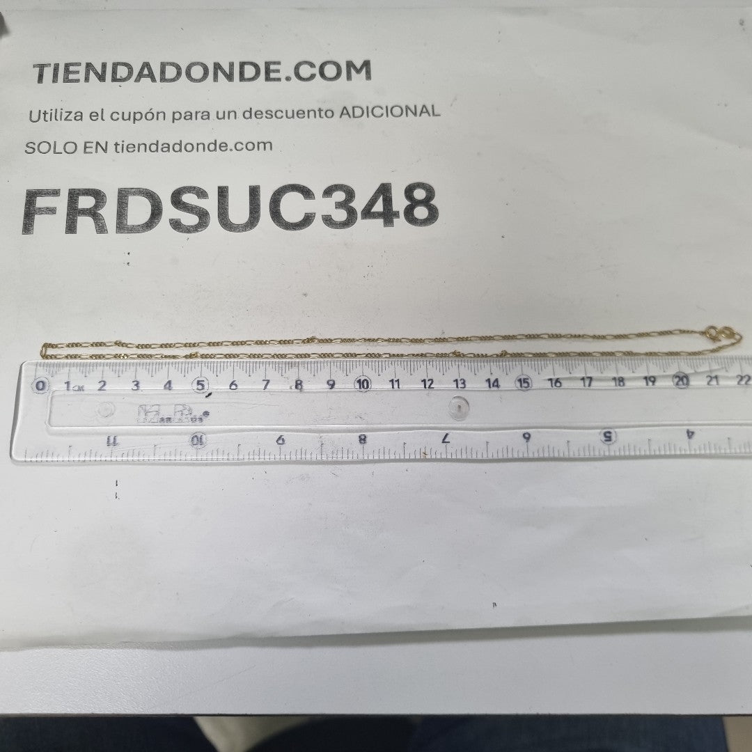 CADENA ORO 10 K 2.1 GRMS (SEMINUEVO)