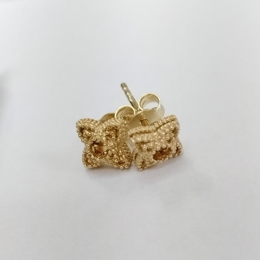 BROQUELES ORO 14K 1.6 (NUEVO)