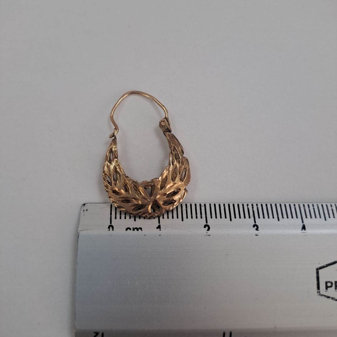 ARRACADAS PAR ORO 10 K 2,80 GRMS (SEMINUEVO)