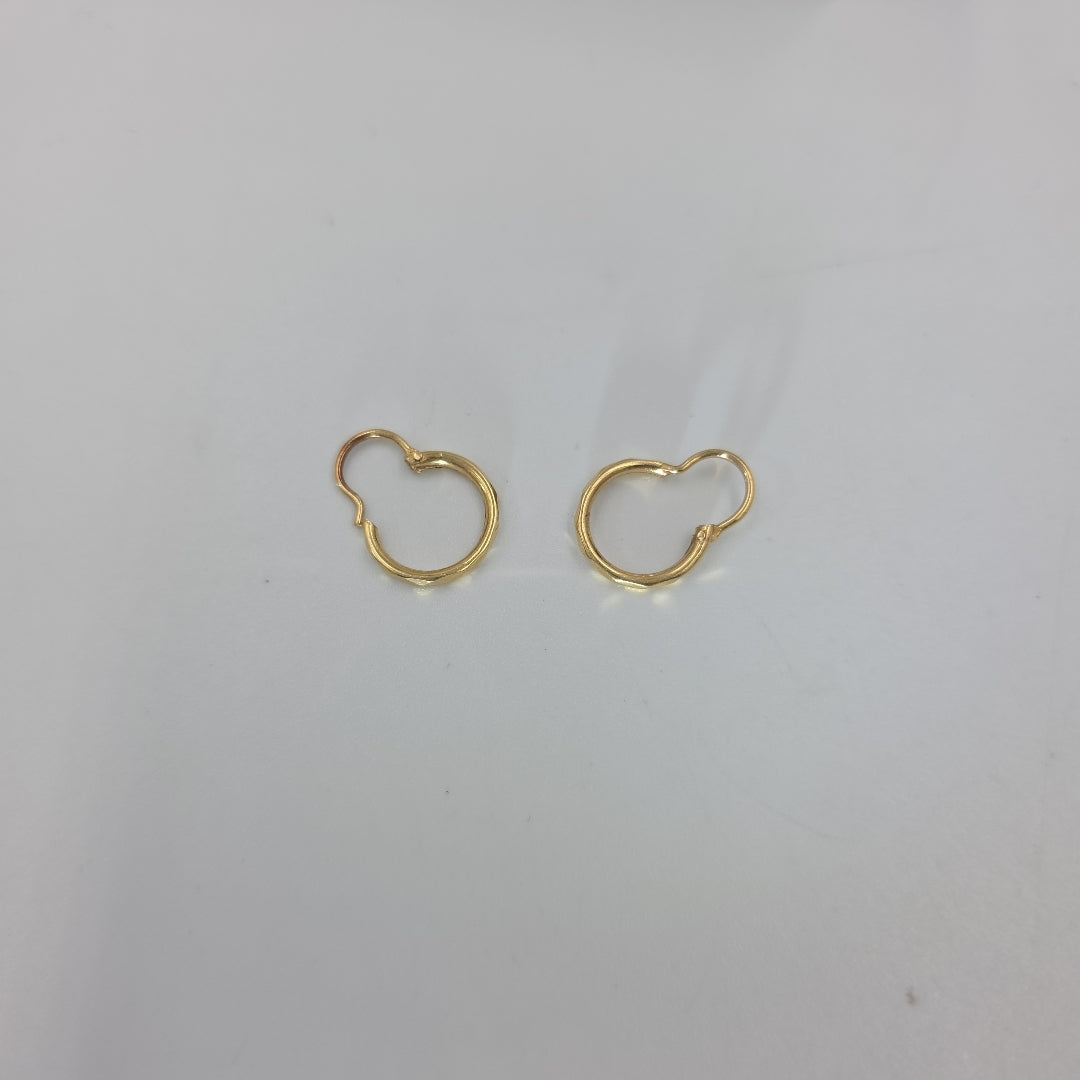 ARRACADAS PAR ORO 10 K 0,70 GRMS (SEMINUEVO)