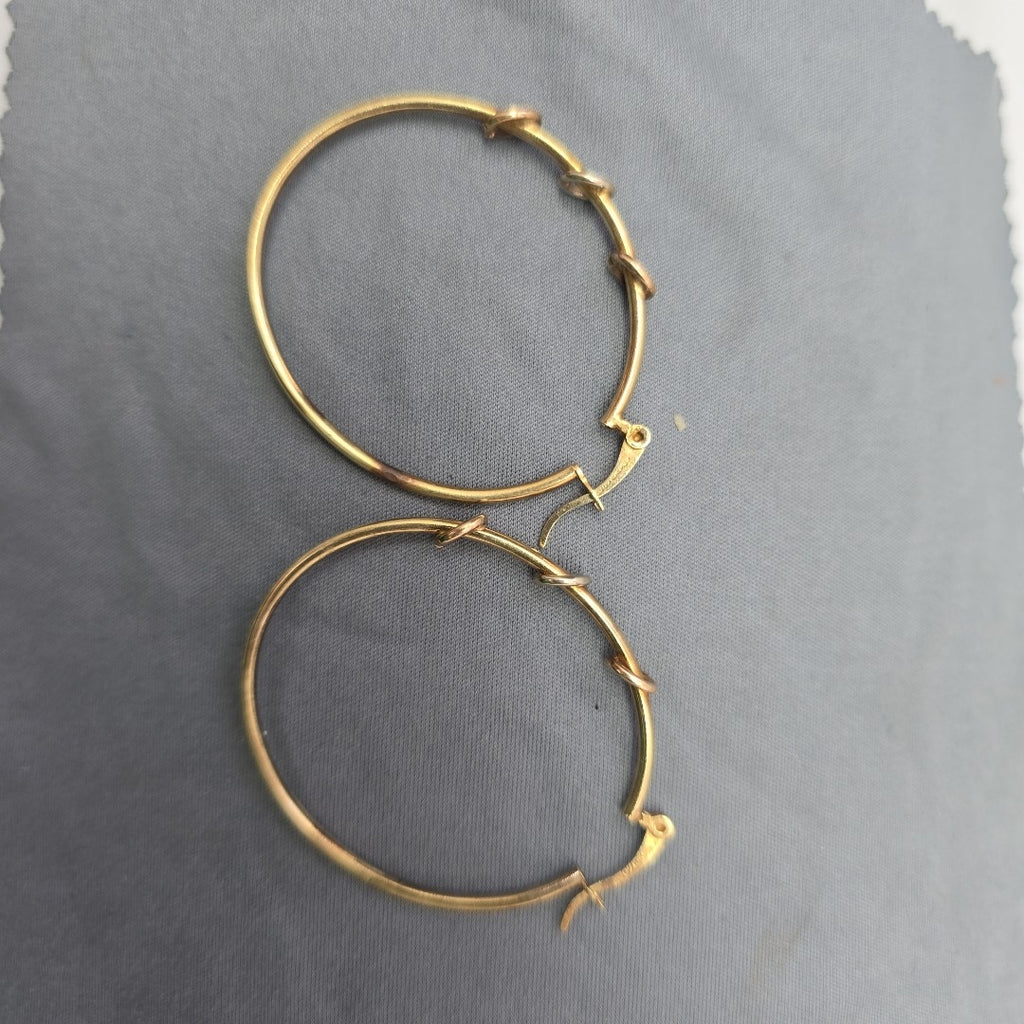 ARRACADAS PAR ORO 10 K 4,50 GRMS (SEMINUEVO)