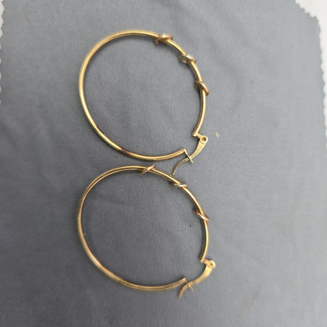 ARRACADAS PAR ORO 10 K 4,50 GRMS (SEMINUEVO)