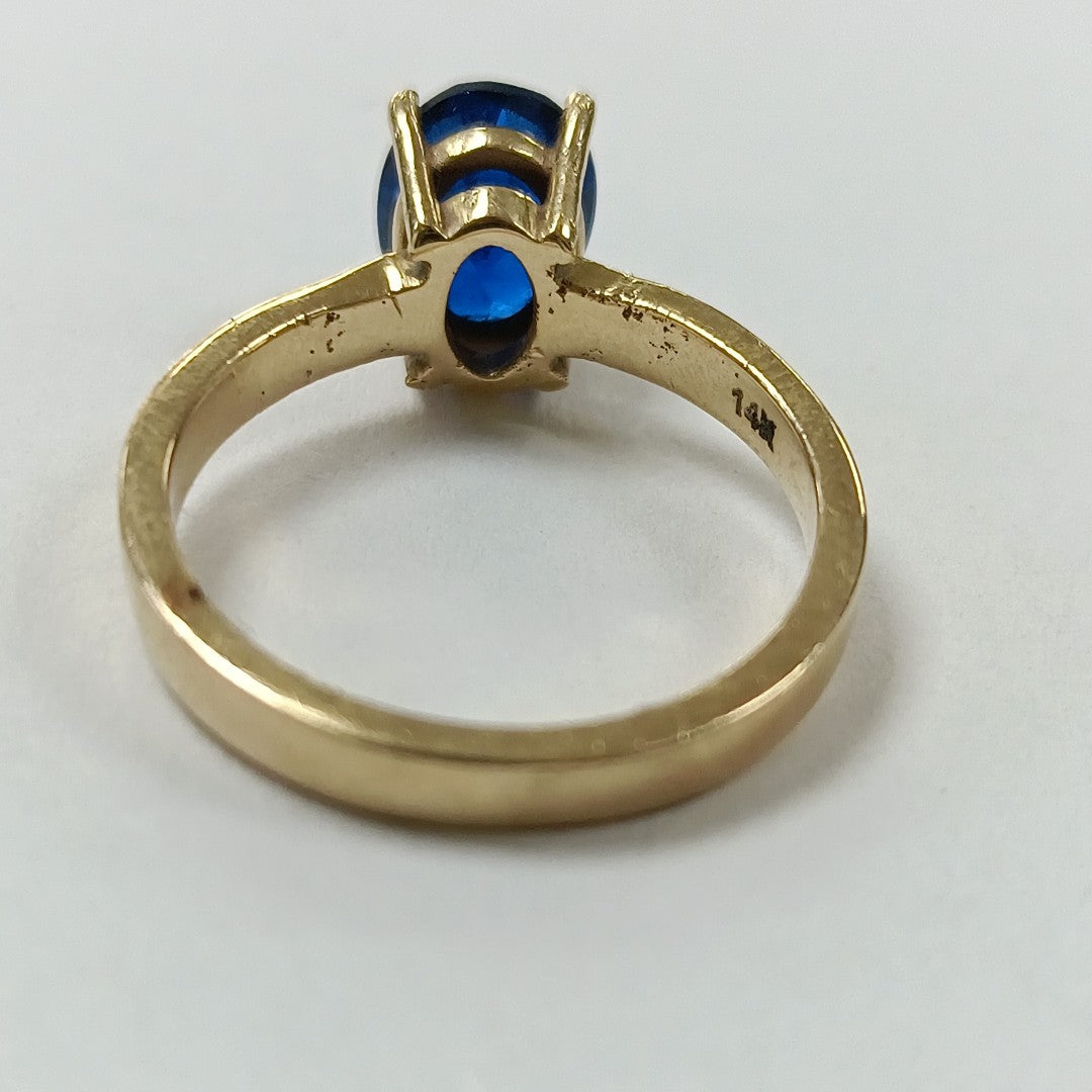 ANILLO ORO 14 K 2,80 GRMS (SEMINUEVO)