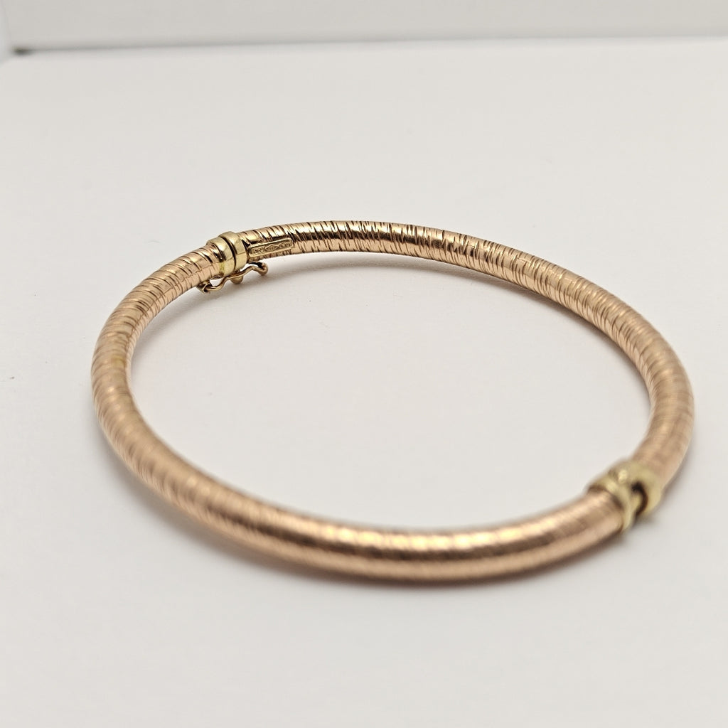 PULSERA RIGIDA ORO 14 K 6,70 GRMS (SEMINUEVO)