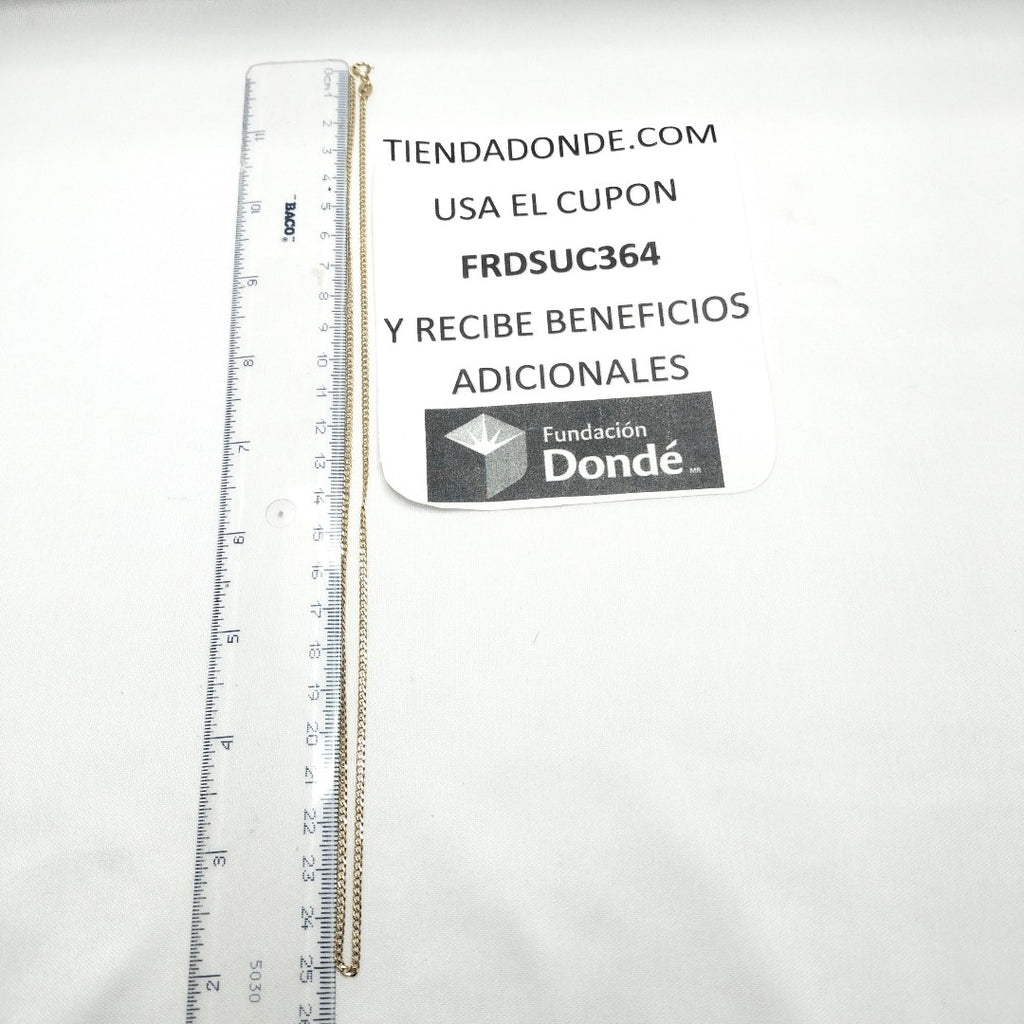 CADENA ORO 14 K 3.6 GRMS (SEMINUEVO)