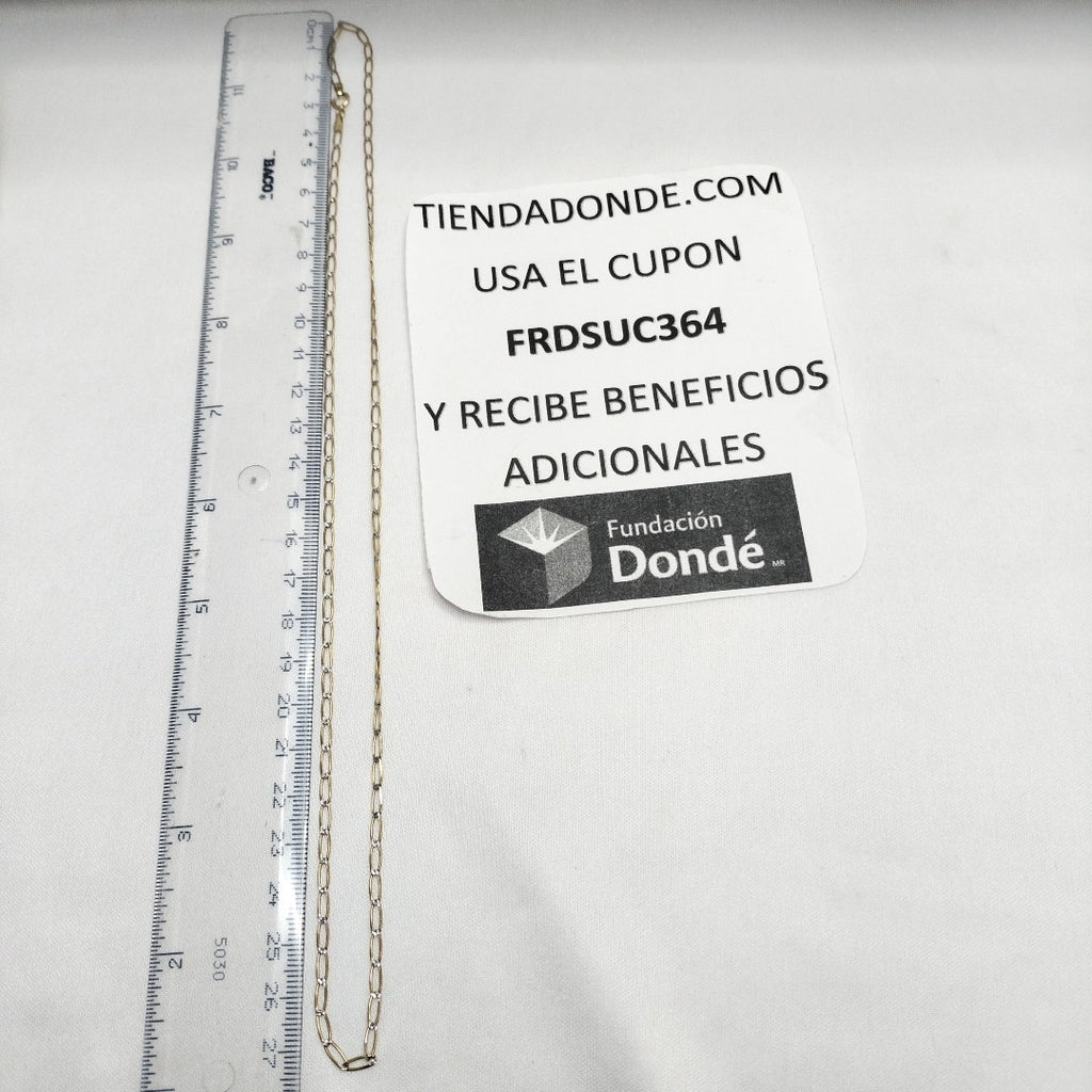 CADENA ORO 14 K 4.1 GRMS (SEMINUEVO)