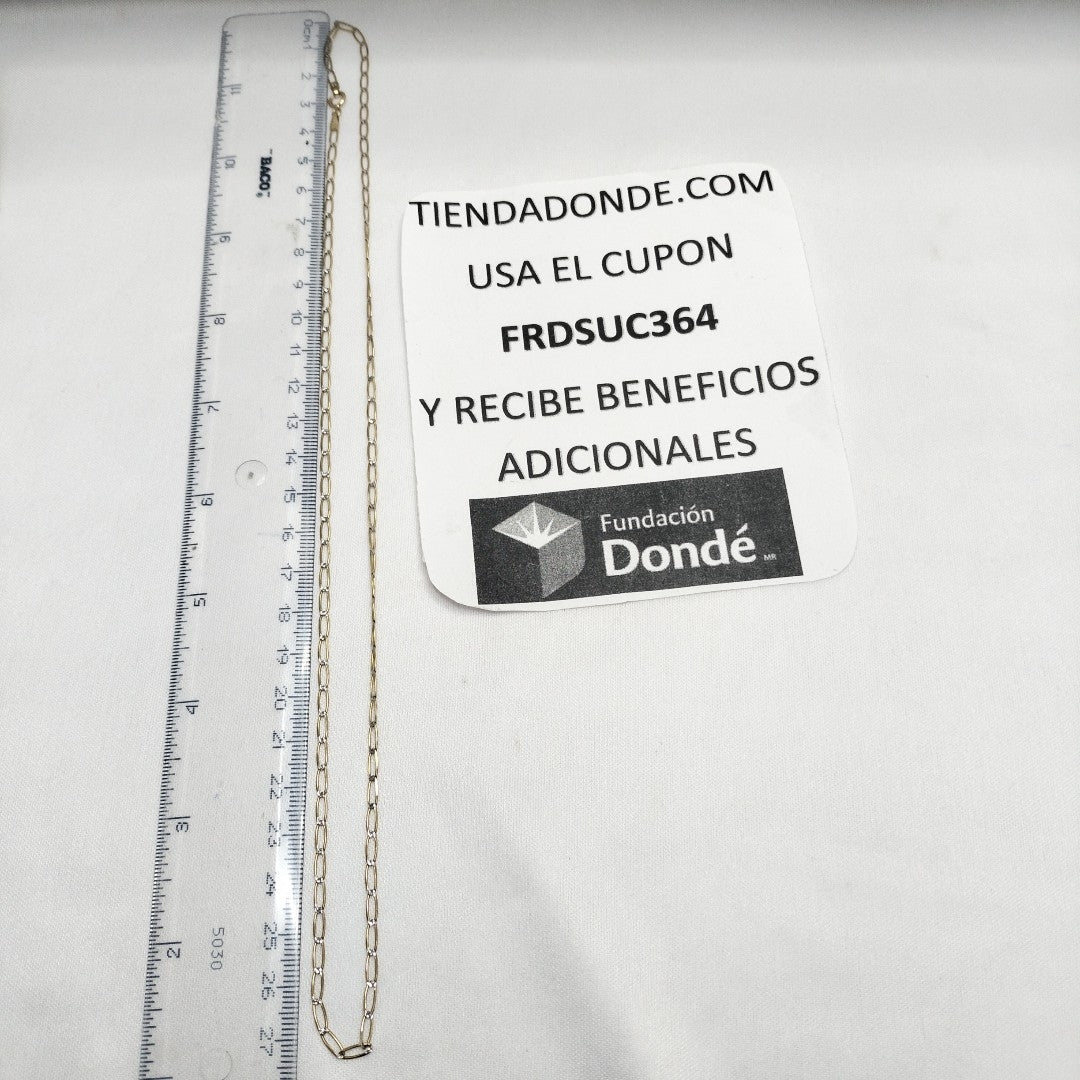 CADENA ORO 14 K 4.1 GRMS (SEMINUEVO)
