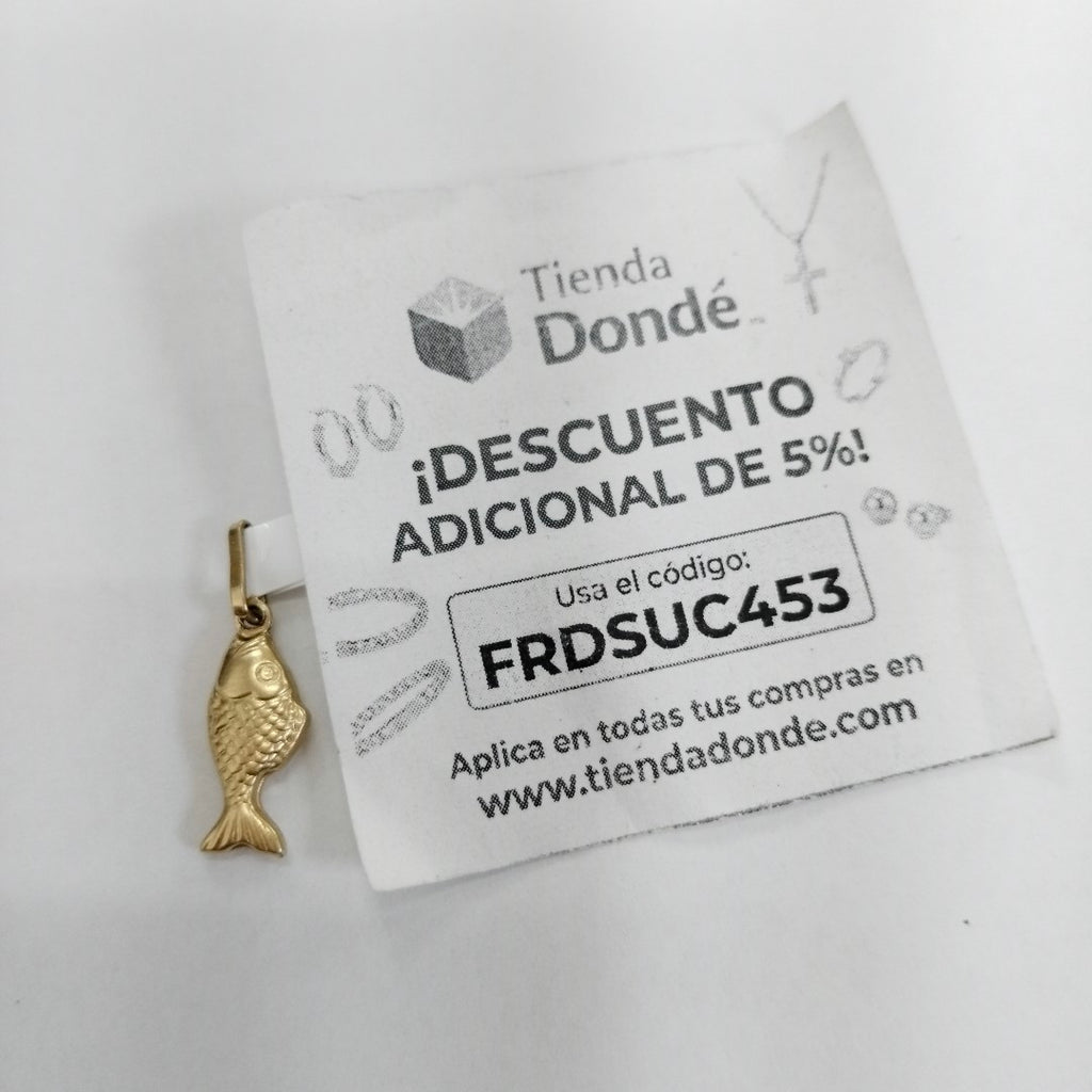DIJE ORO 14 K 0,80 GRMS (SEMINUEVO)