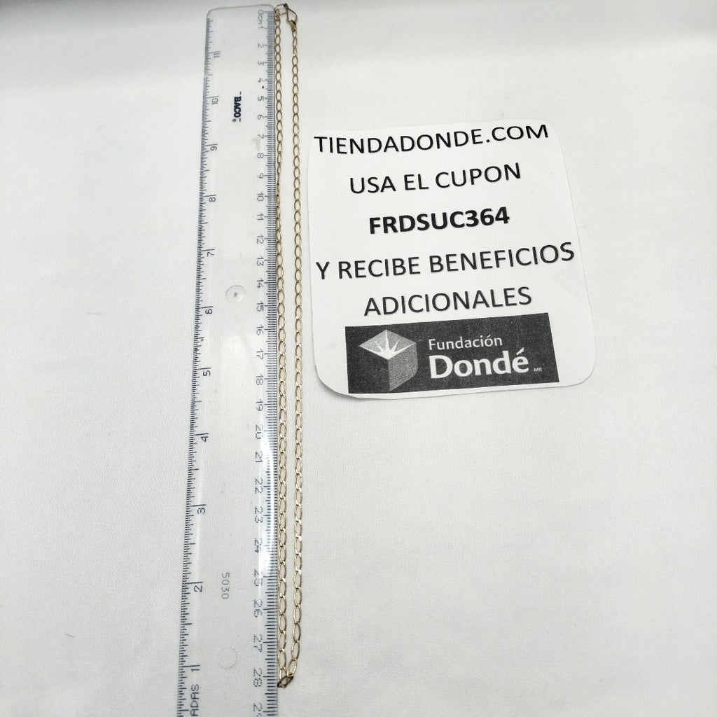 CADENA ORO 10 K 0.5 GRMS (SEMINUEVO)