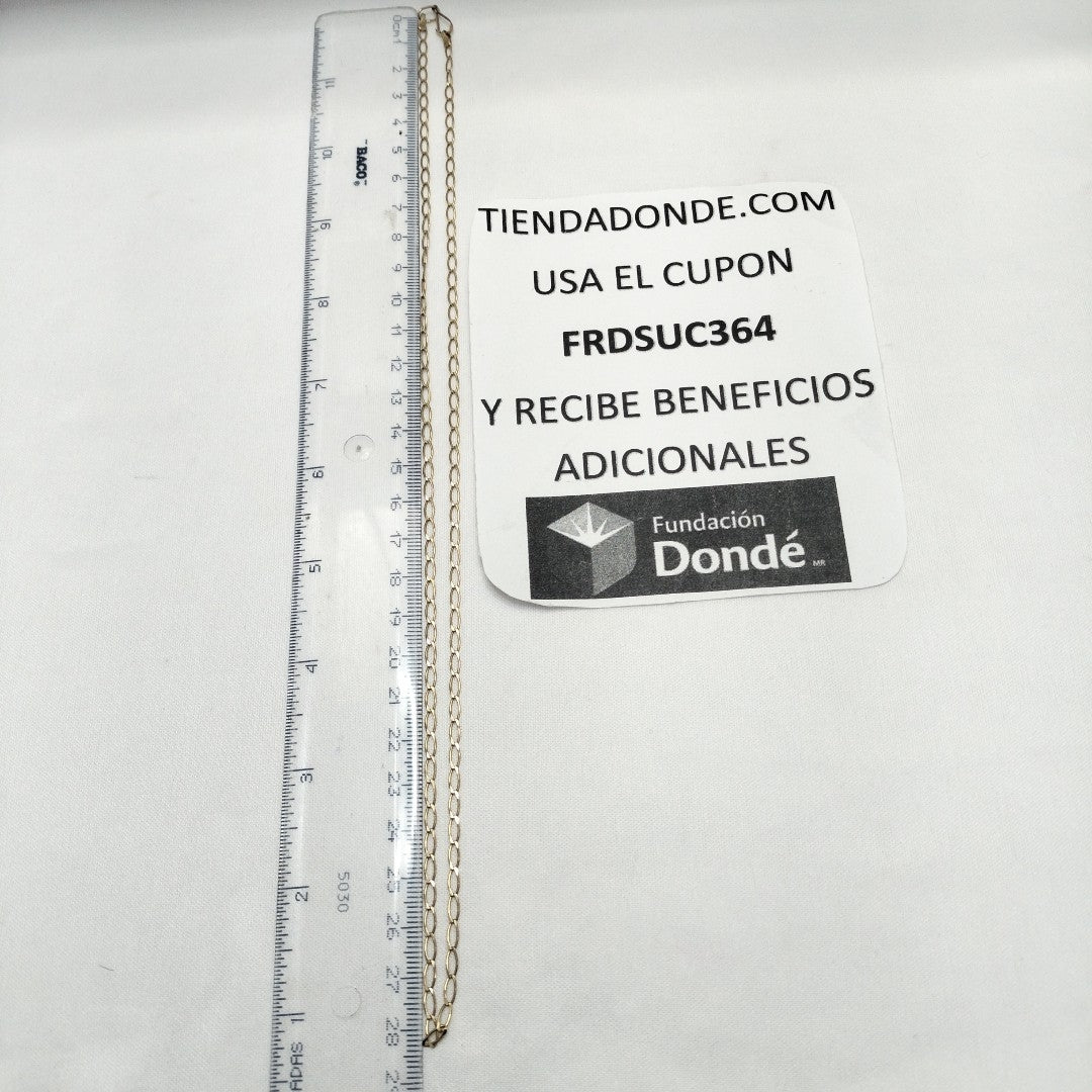 CADENA ORO 10 K 0.5 GRMS (SEMINUEVO)