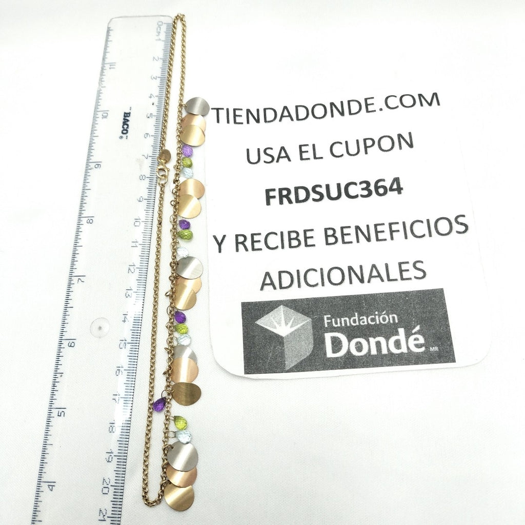 GARGANTILLA ORO,ORO COMBINADO 10 K 8,70 GRMS (SEMINUEVO)