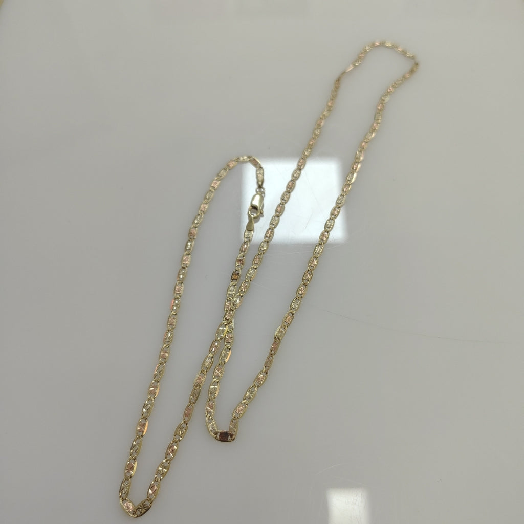 CADENA ORO,ORO COMBINADO 10 K 5,70 GRMS (SEMINUEVO)