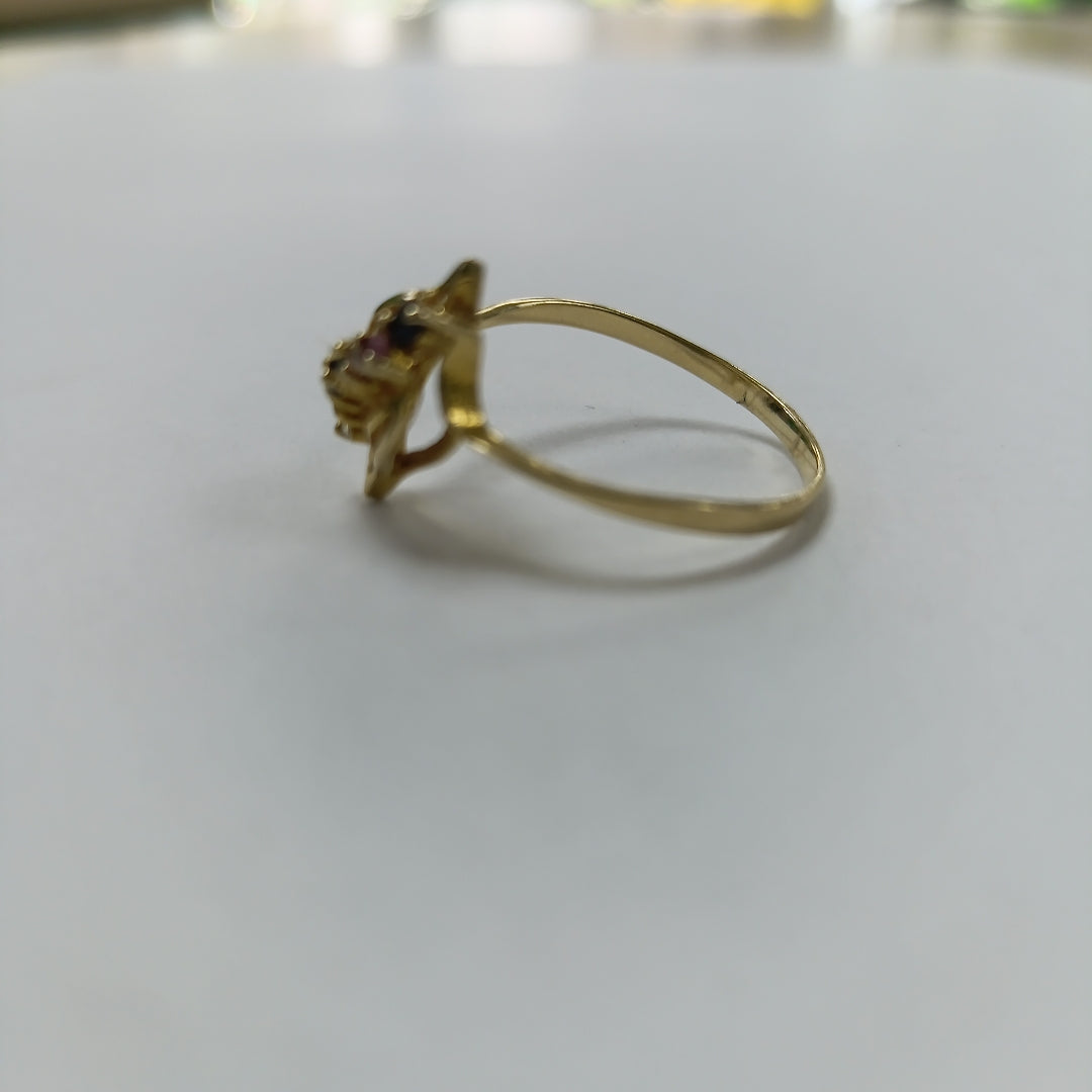 ANILLO ORO 14 K 1,40 GRMS (SEMINUEVO)