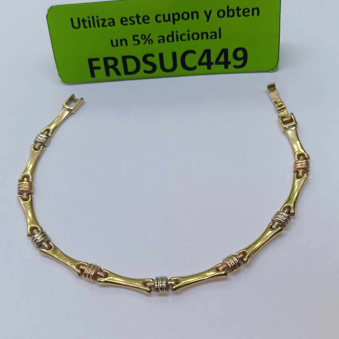 PULSERA ORO 14 K 6,50 GRMS (SEMINUEVO)