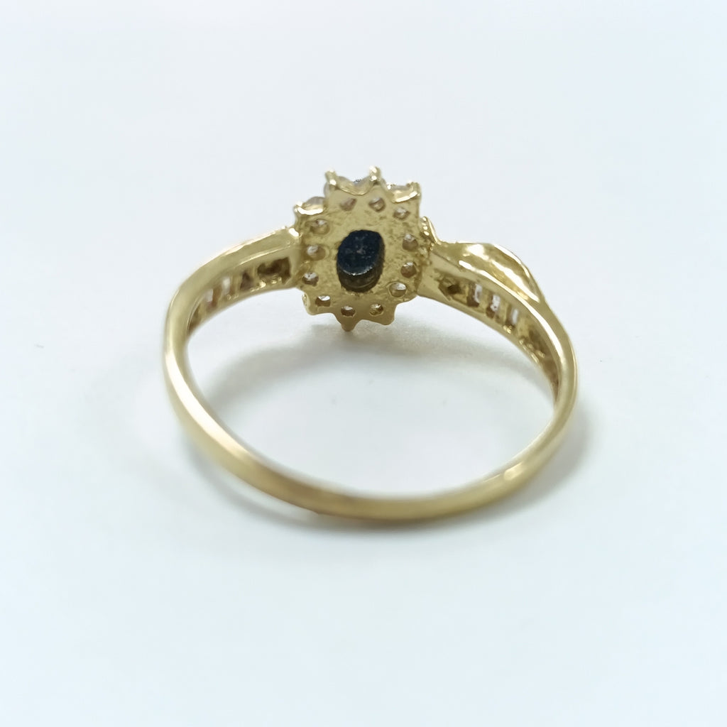 ANILLO ORO 14 K 2,20 GRMS (SEMINUEVO)