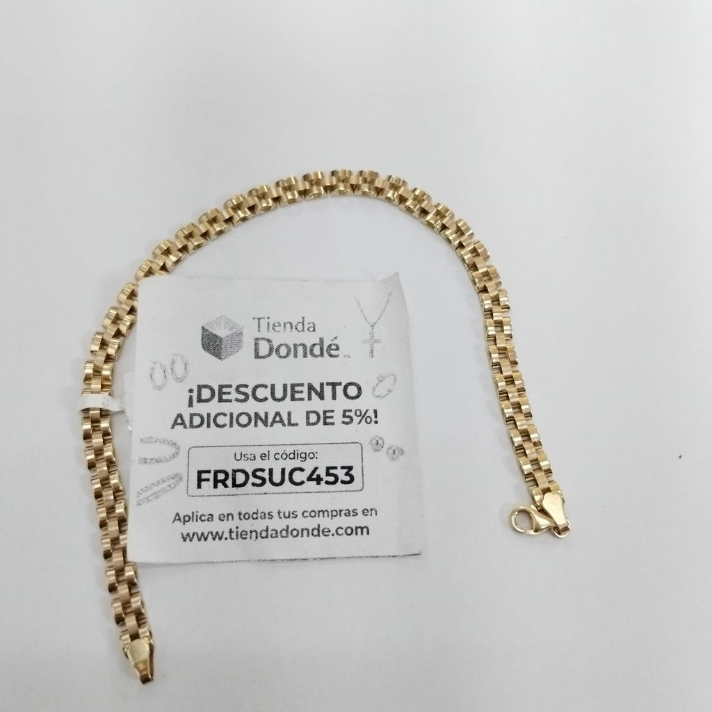 PULSERAS CABALLERO ORO 14K 9 (NUEVO)