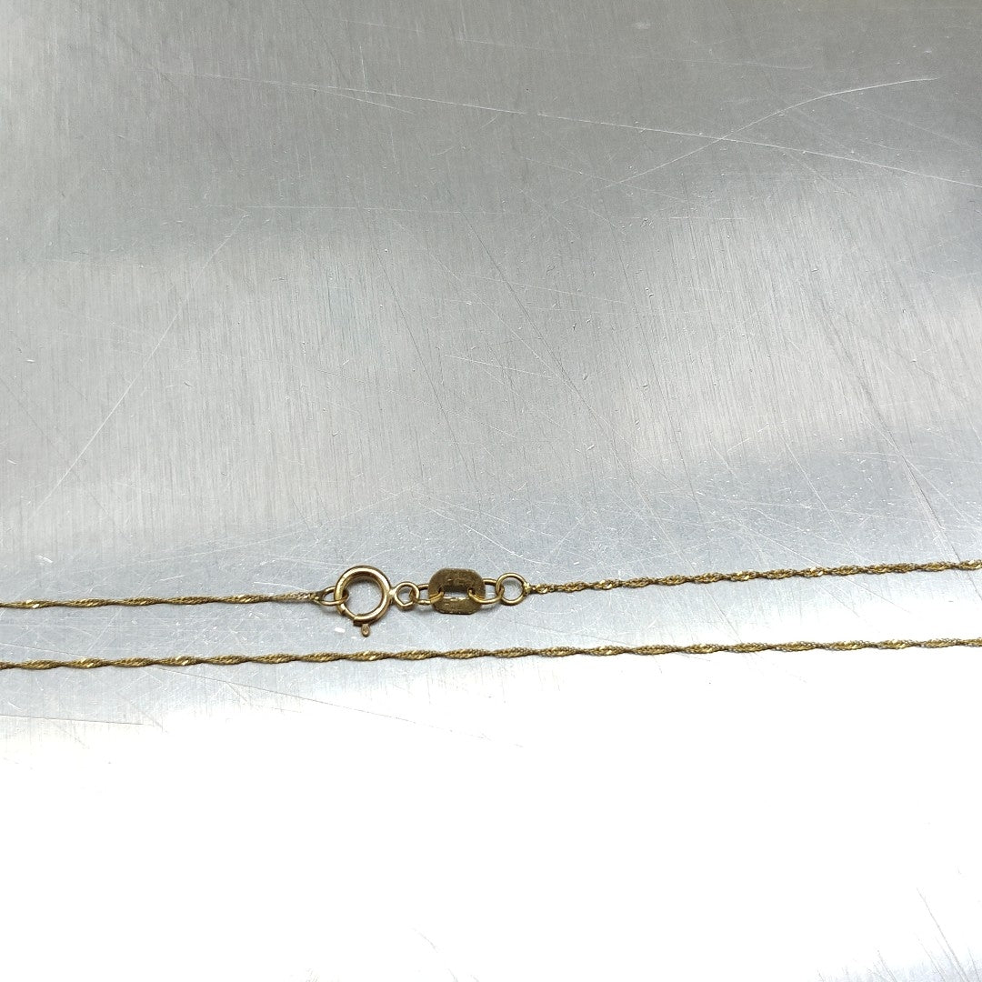 CADENA ORO 10 K 0,80 GRMS (SEMINUEVO)