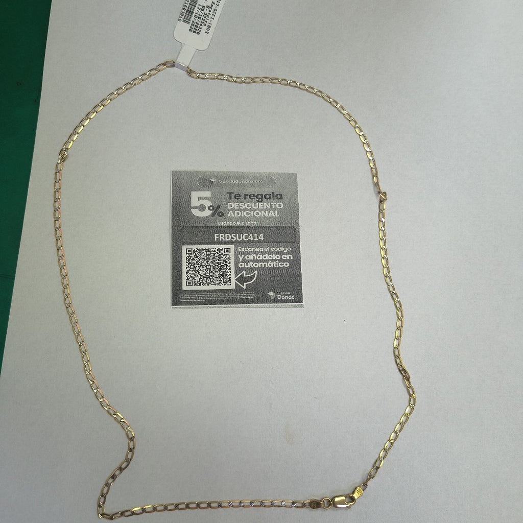 CADENA ORO 10 K 3.9 GRMS (SEMINUEVO)