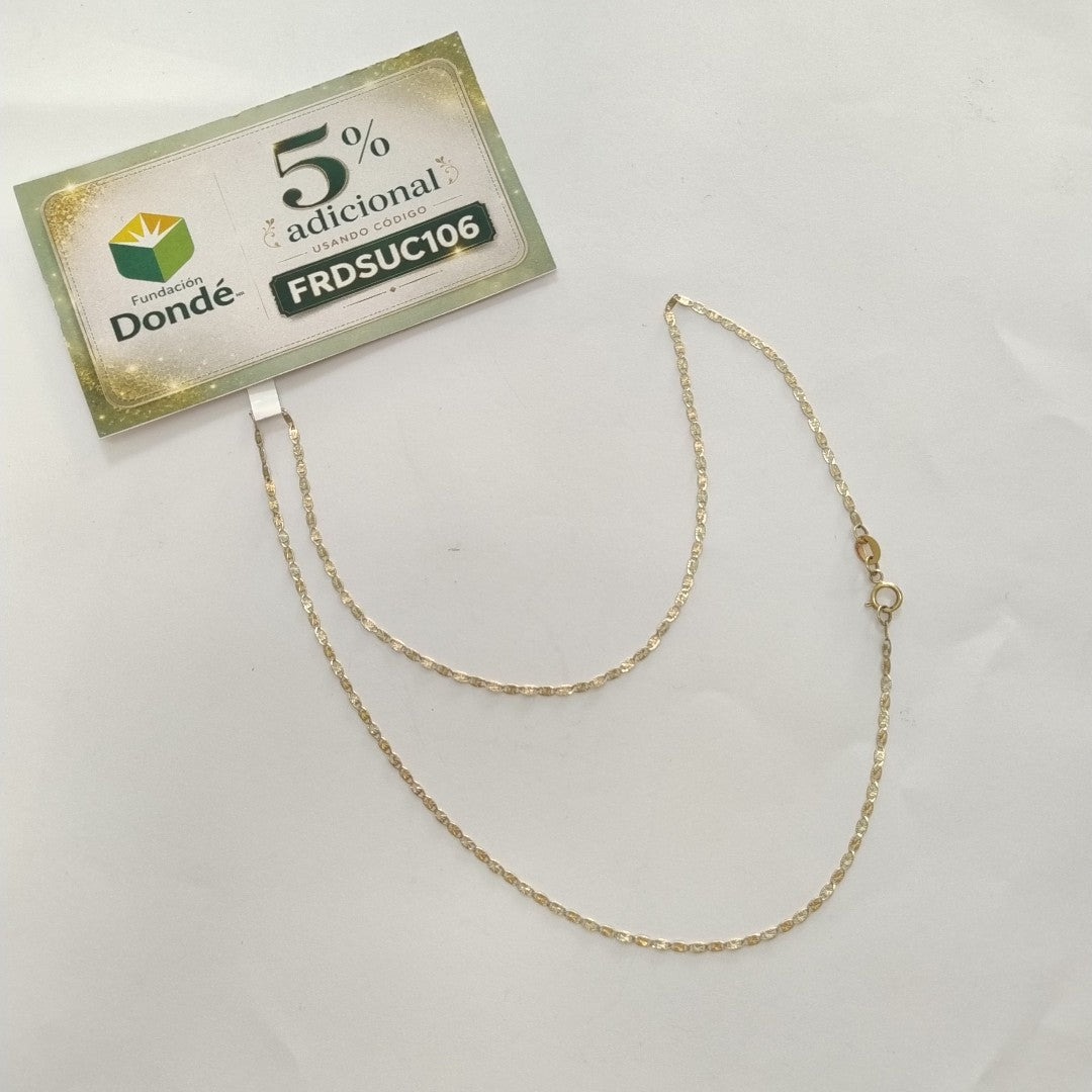 CADENA ORO 10 K 1.6 GRMS (SEMINUEVO)