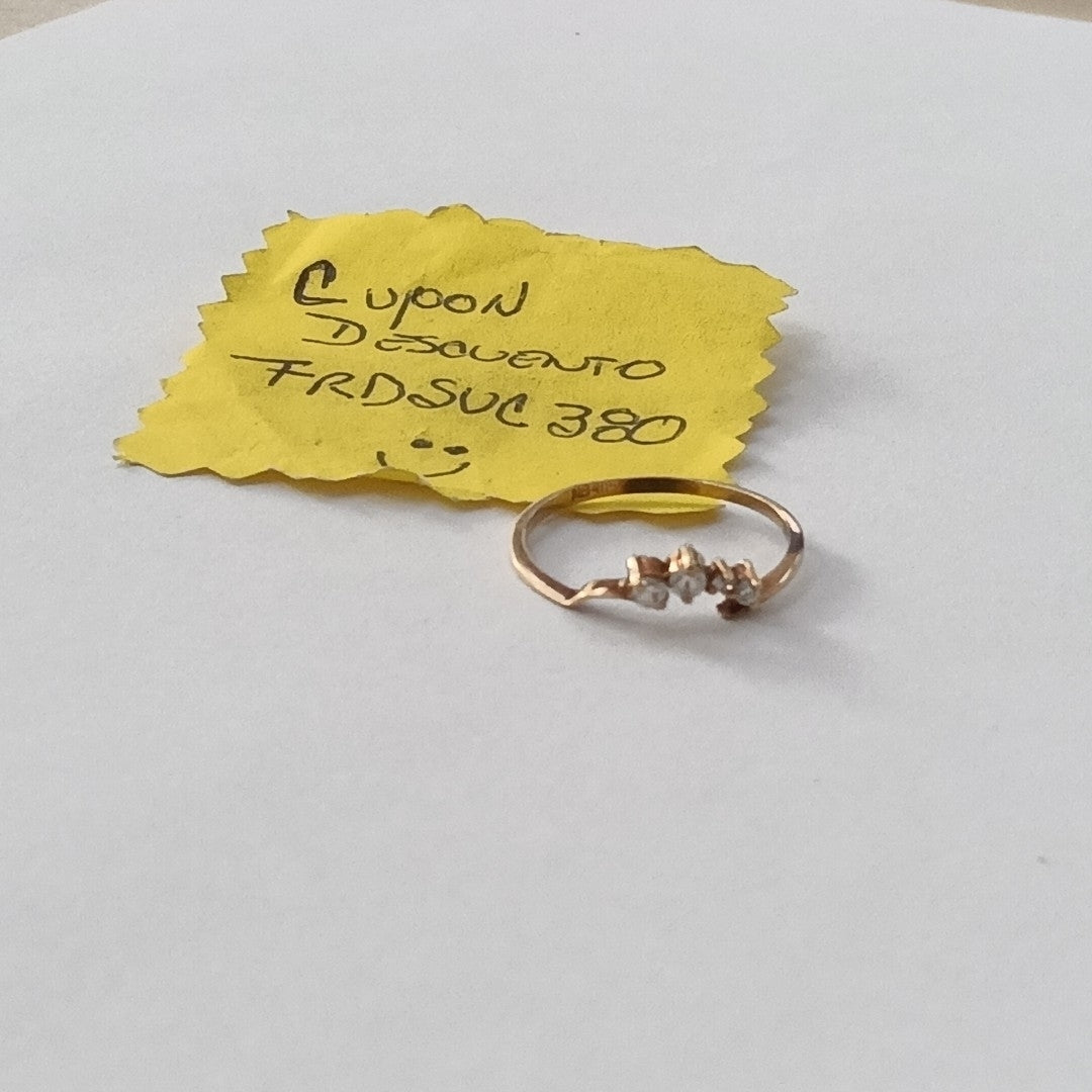 ANILLO ORO 14 K 1.2 GRMS (SEMINUEVO)