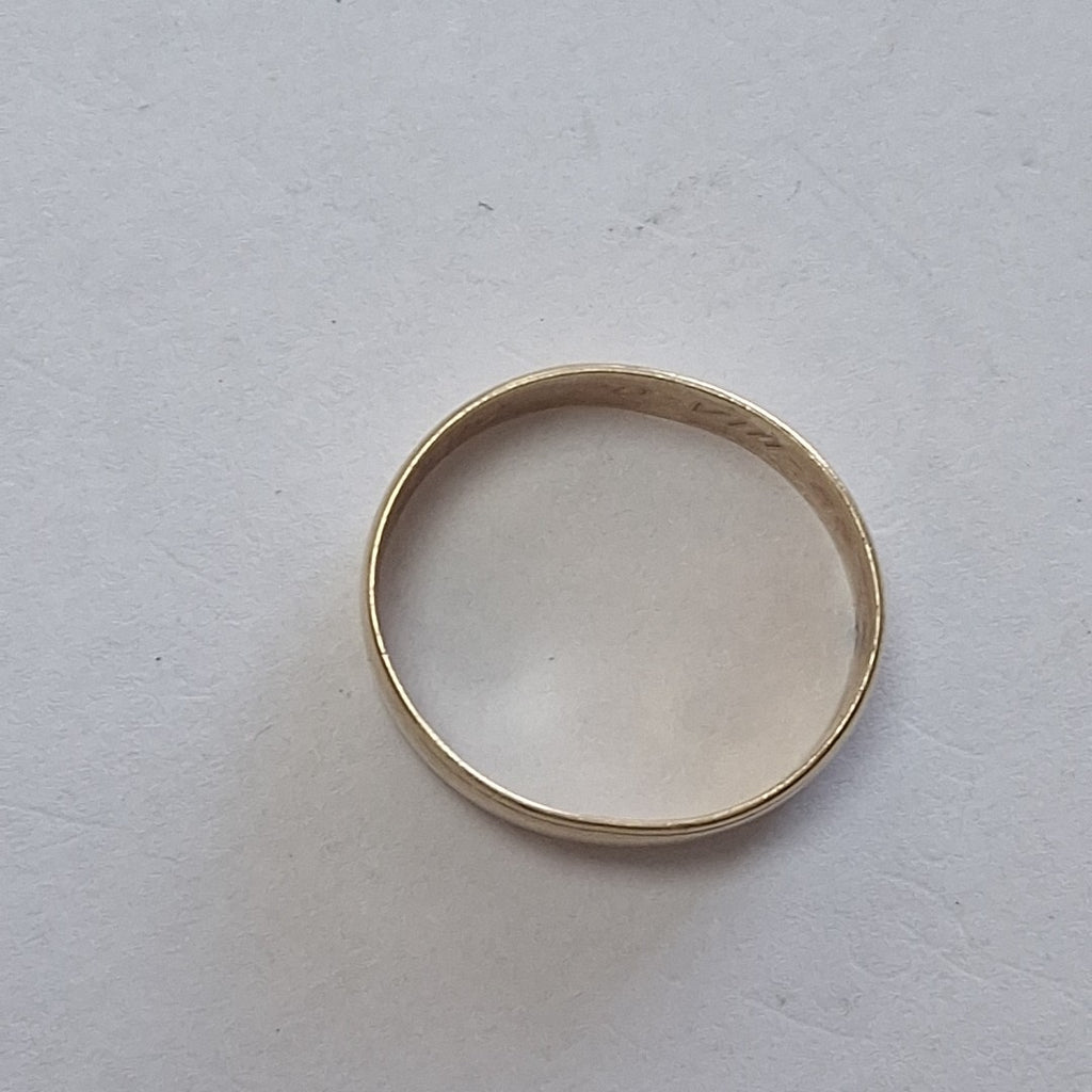 ARGOLLA ORO 14 K 3.4 GRMS (SEMINUEVO)
