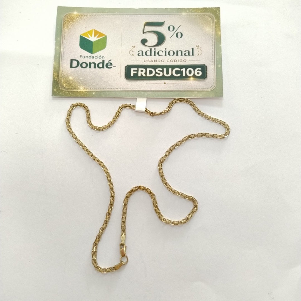 CADENA ORO 10 K 3.4 GRMS (SEMINUEVO)