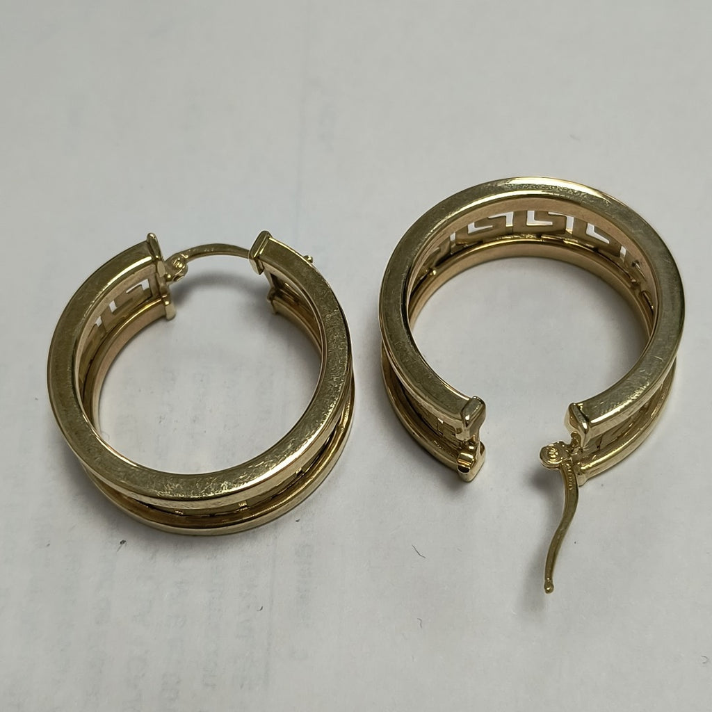 ARRACADAS PAR ORO 14 K 12,40 GRMS (SEMINUEVO)