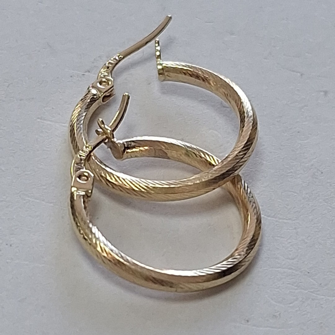 ARRACADAS PAR ORO 14 K 1.1 GRMS (SEMINUEVO)