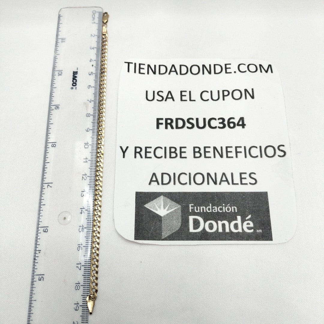 PULSERA ORO 10 K 3.7 GRMS (SEMINUEVO)
