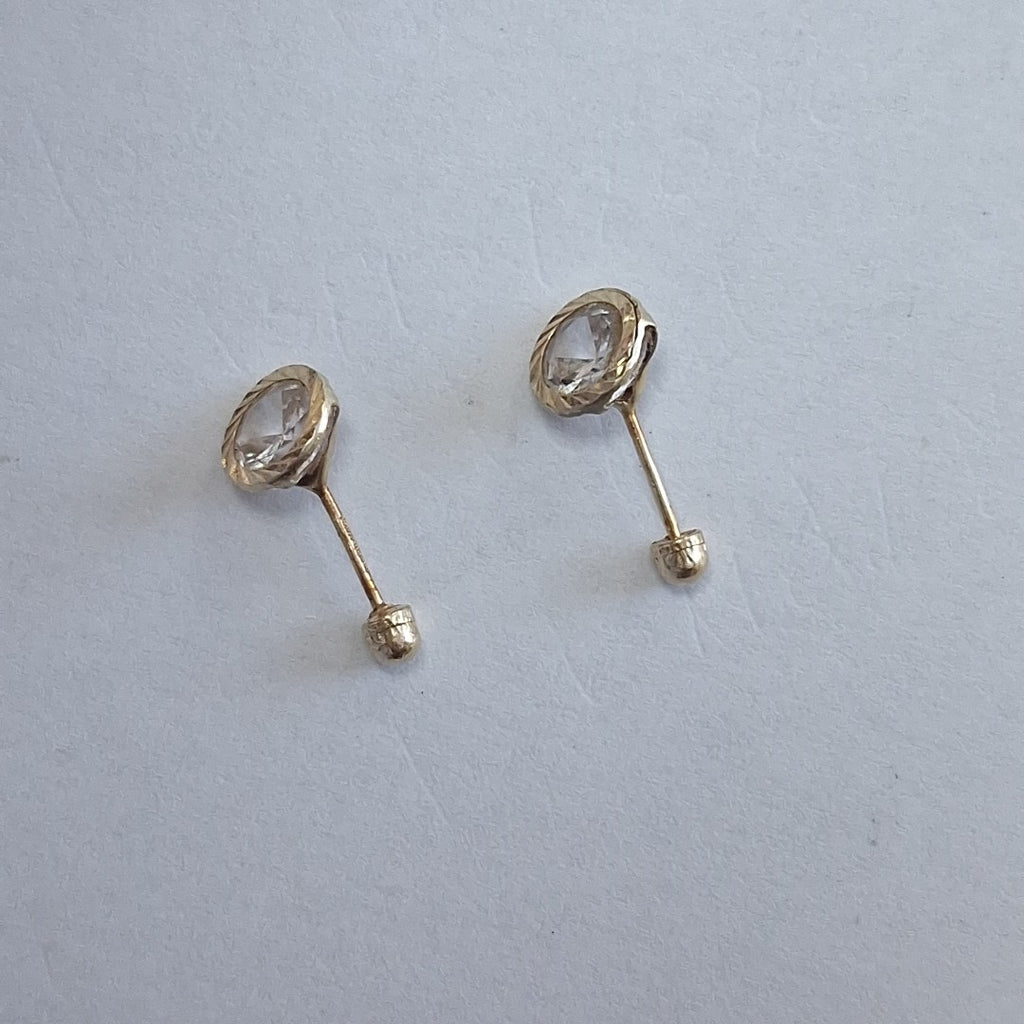 BROQUELES PAR ORO 10 K 0.8 GRMS (SEMINUEVO)