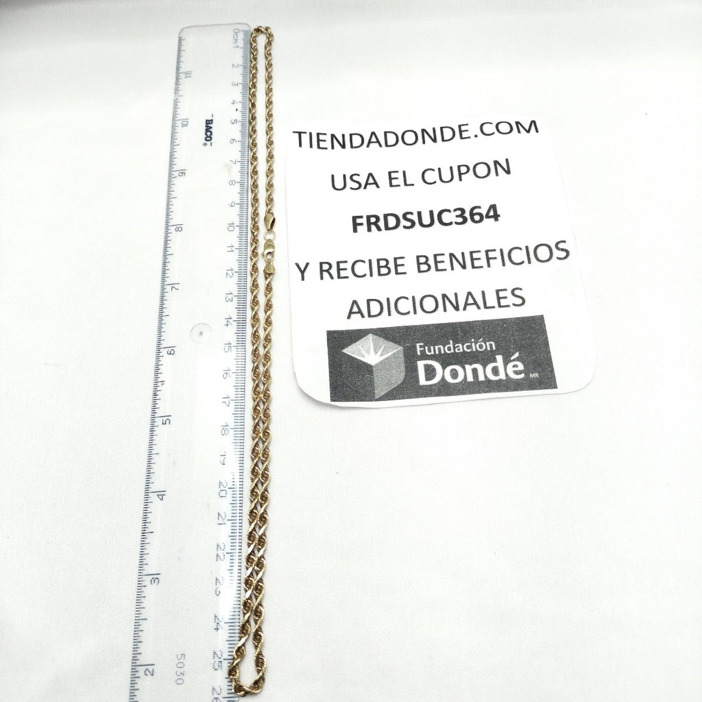 CADENA ORO 14 K 13,90 GRMS (SEMINUEVO)