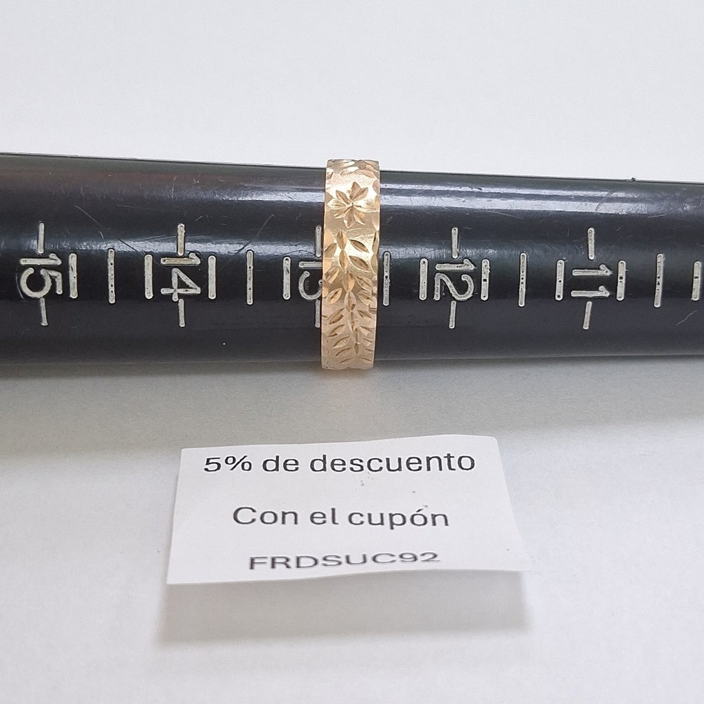 ARGOLLA ORO 10 K 4.1 GRMS (SEMINUEVO)