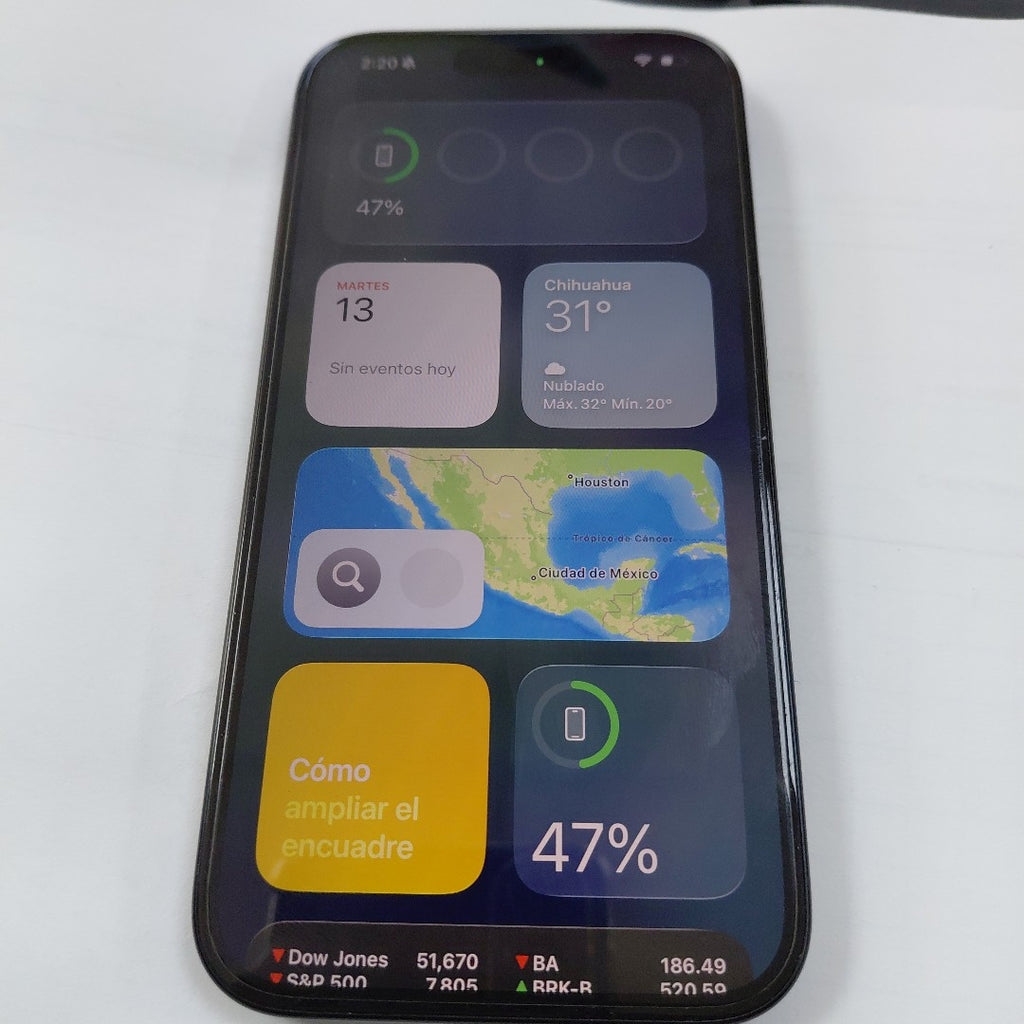 CELULAR APPLE IPHONE 16 A3286 (2024) 128 GB 8 GB RAM (SEMINUEVO)