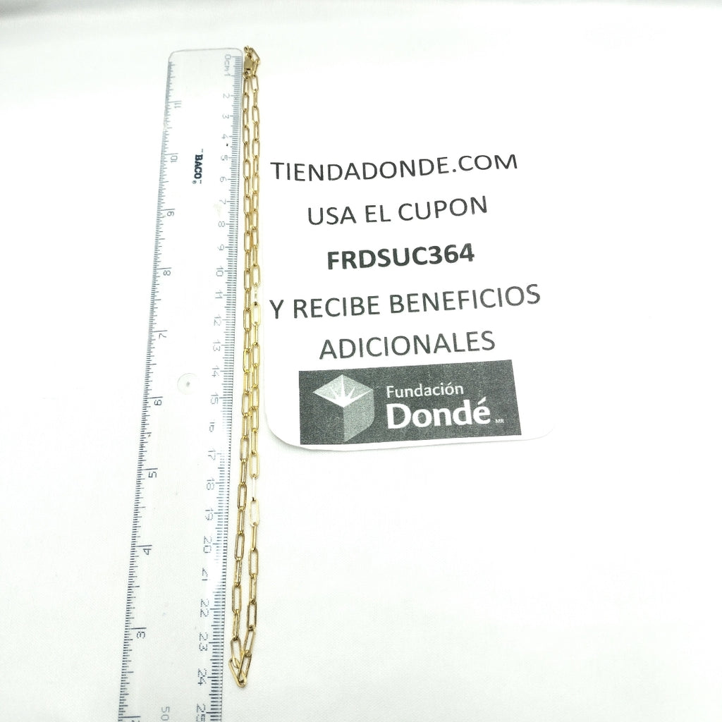 CADENA ORO 14 K 8,30 GRMS (SEMINUEVO)