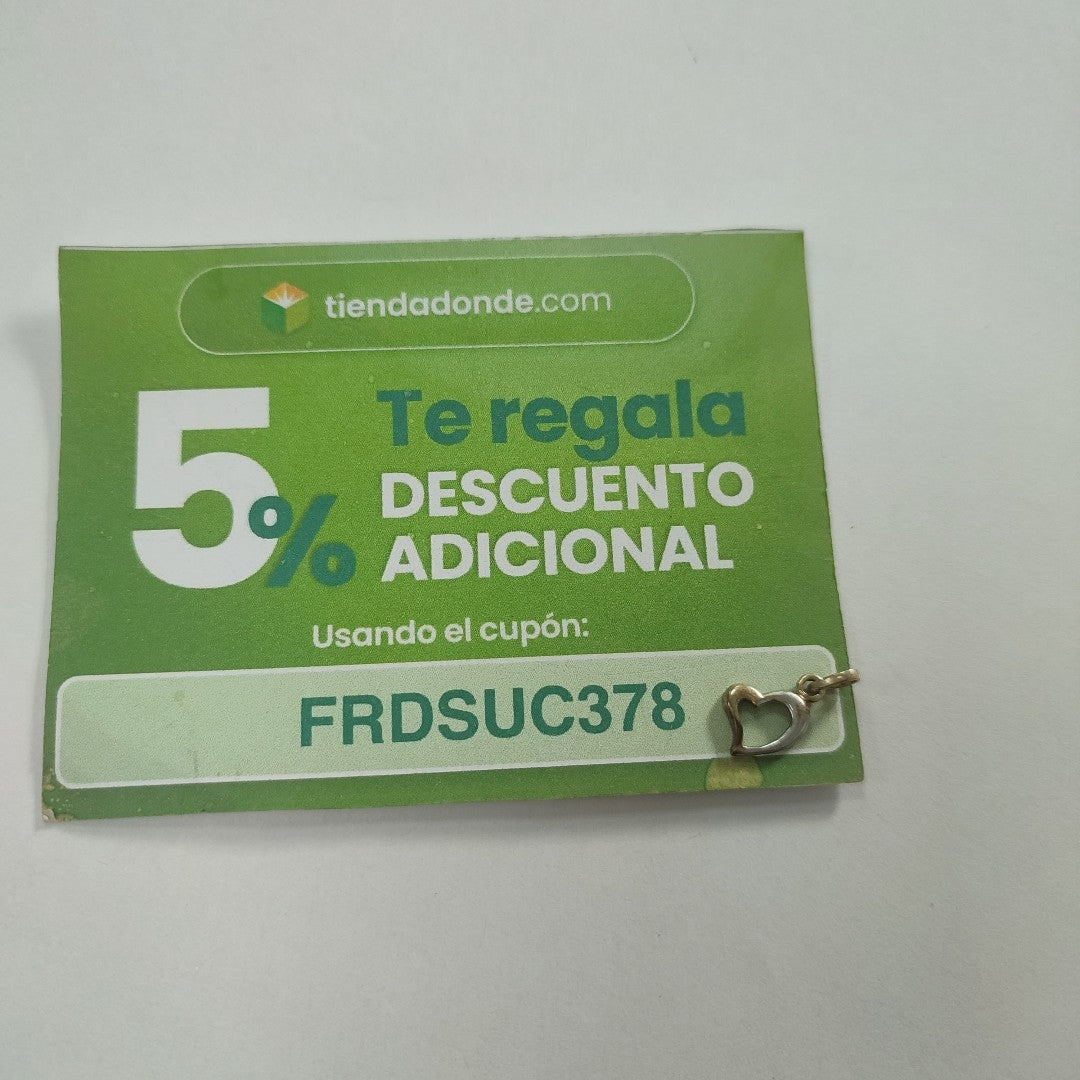 DIJE ORO,RODIADO 10 K 0,70 GRMS (SEMINUEVO)