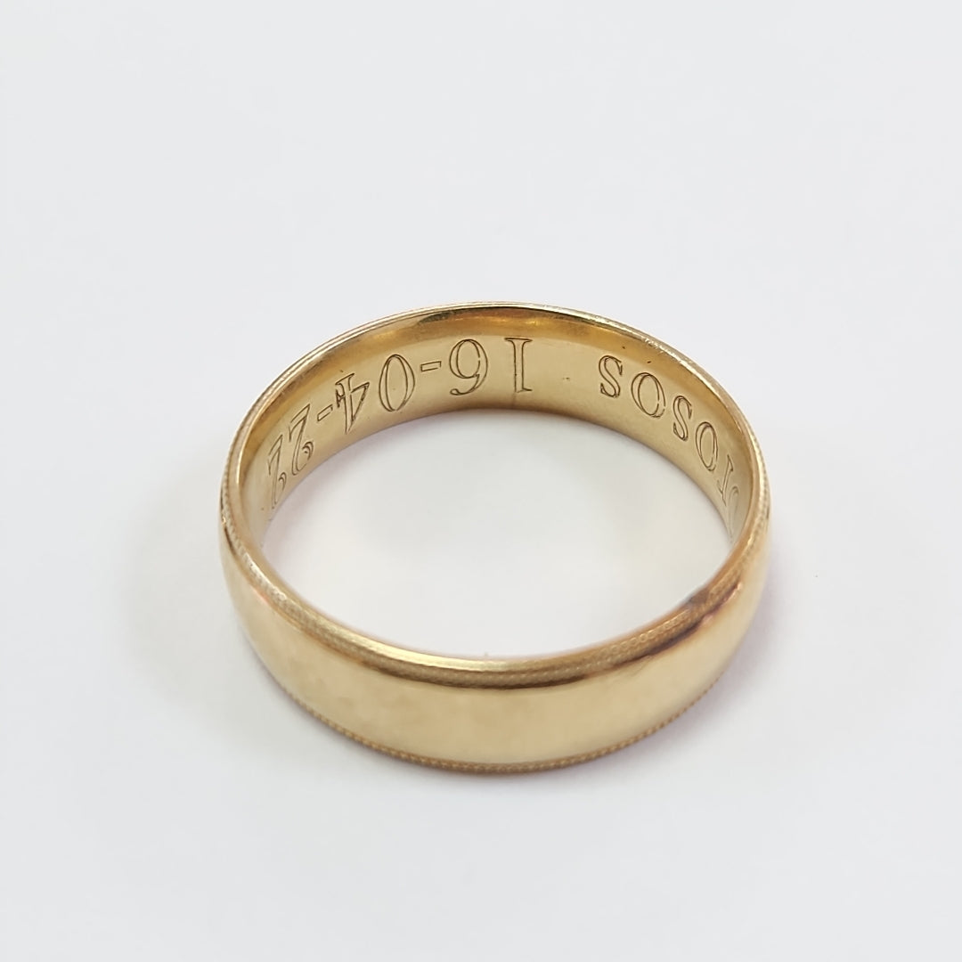 ARGOLLA ORO 14 K 4 GRMS (SEMINUEVO)