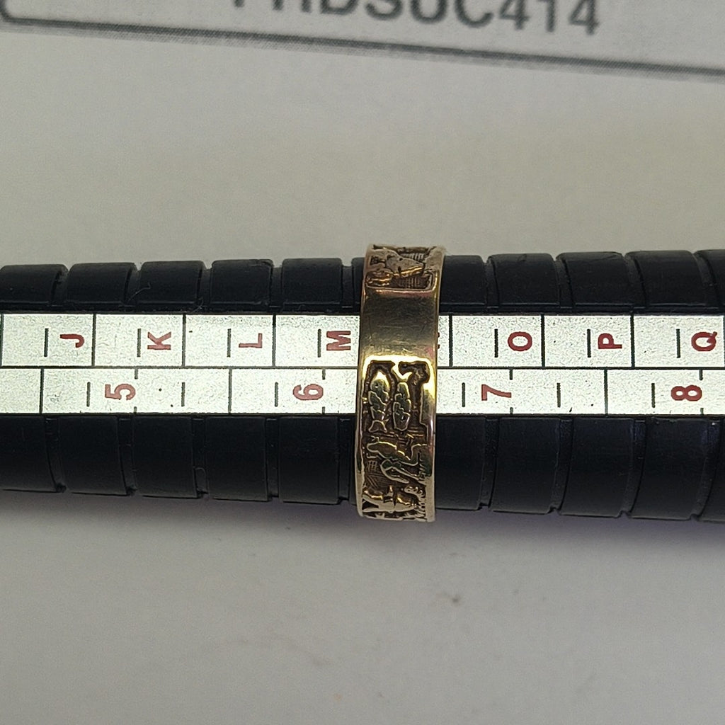 ARGOLLA DE LA SUERTE ORO 14 K 1,90 GRMS (SEMINUEVO)