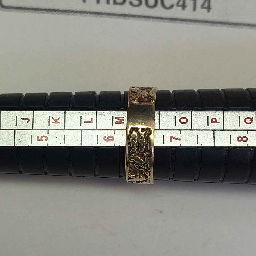 ARGOLLA DE LA SUERTE ORO 14 K 1,90 GRMS (SEMINUEVO)