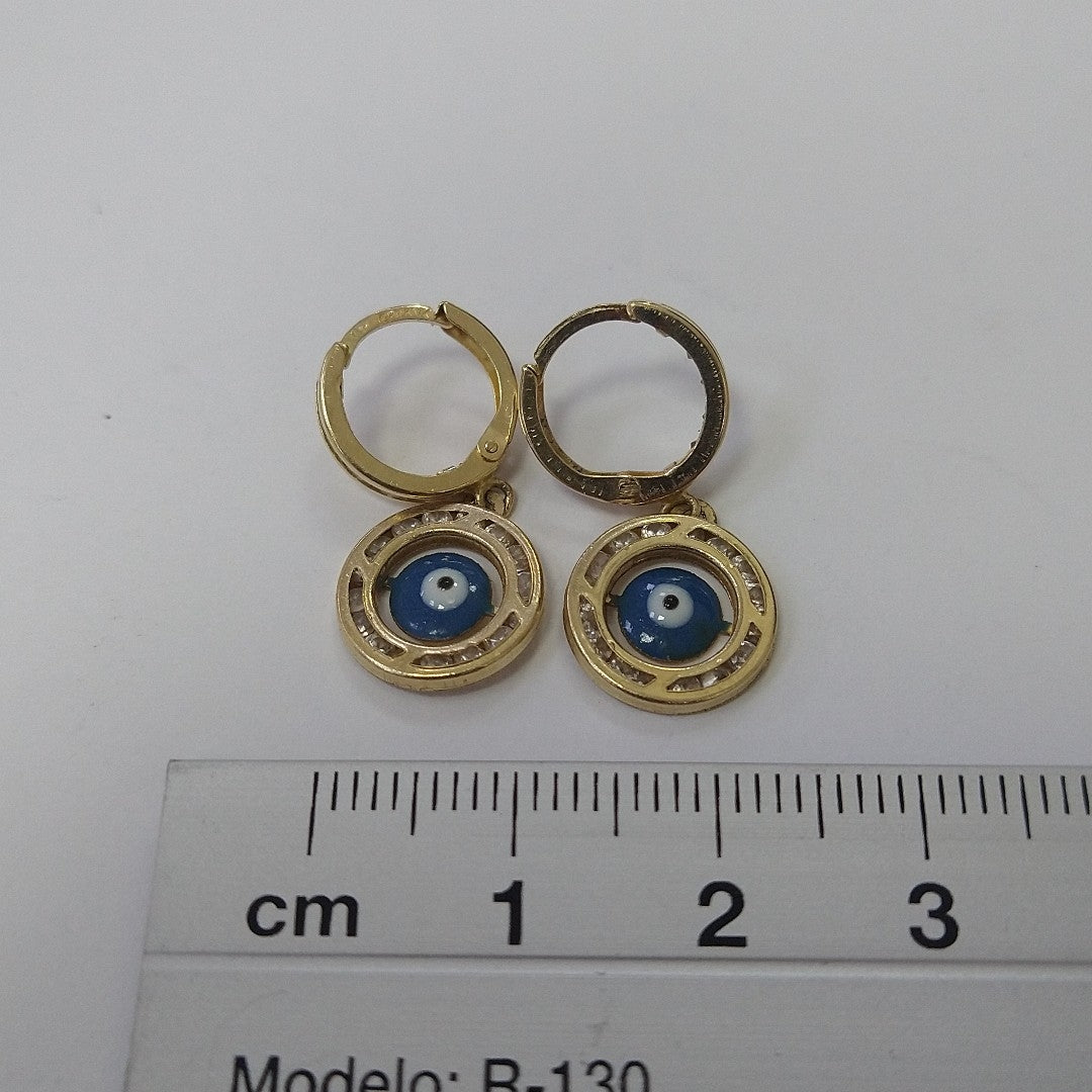 ARRACADAS PAR ORO 10 K 1,60 GRMS (SEMINUEVO)