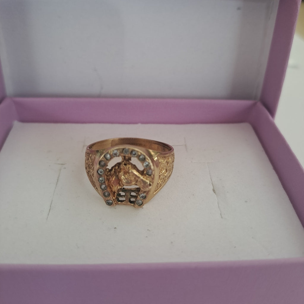 ANILLO ORO 10 K 5,00 GRMS (SEMINUEVO)