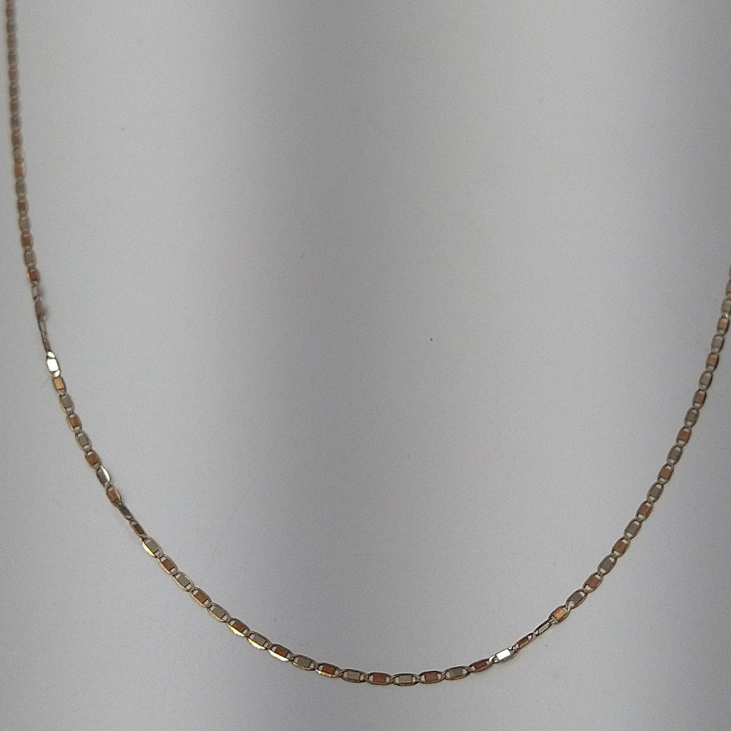 CADENA ORO COMBINADO 10 K 1.2 GRMS (SEMINUEVO)