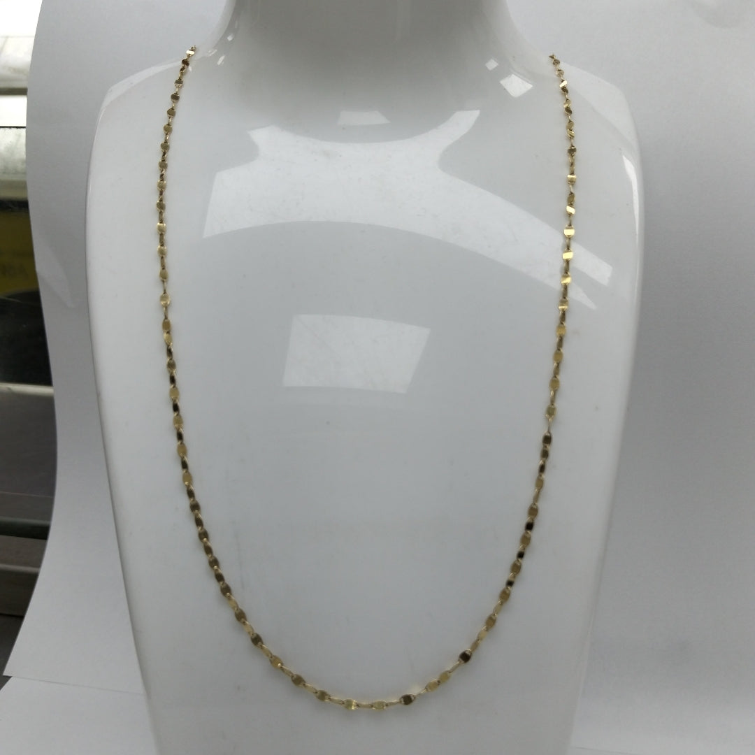 CADENA ORO 14 K 2,10 GRMS (SEMINUEVO)
