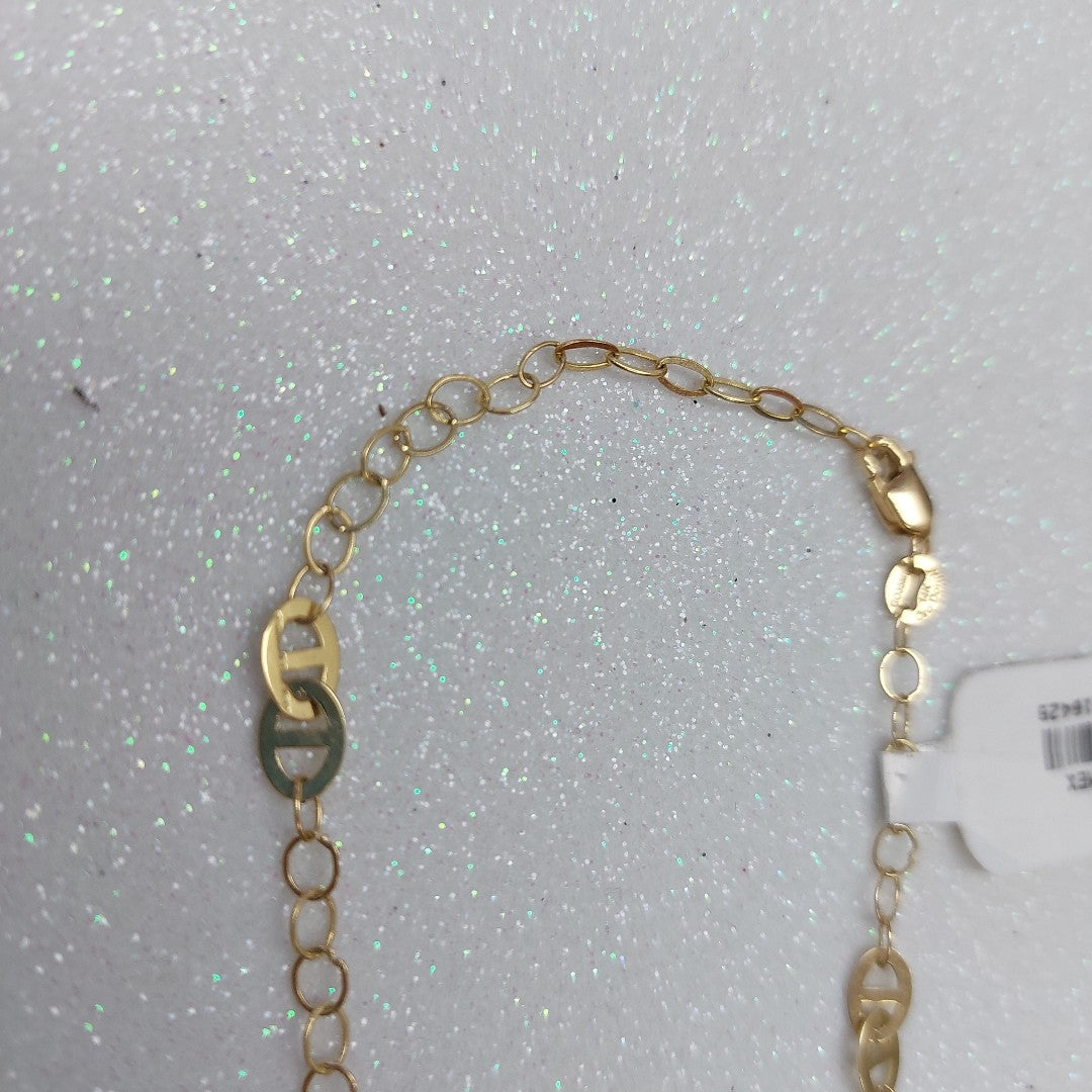 PULSERA ESPECIAL 14K 21 CM 1.9 GR (NUEVO)