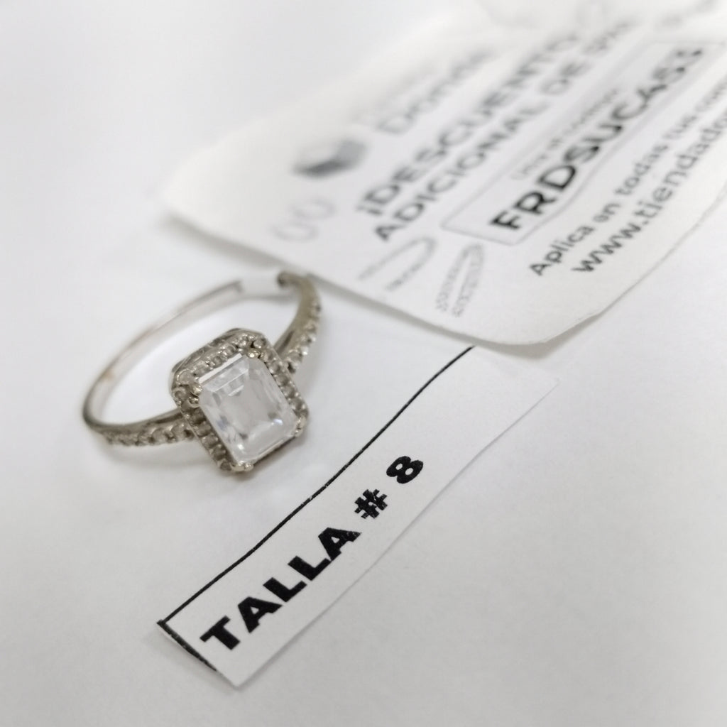 ANILLITO ORO BLANCO 14 K 2,20 GRMS (SEMINUEVO)