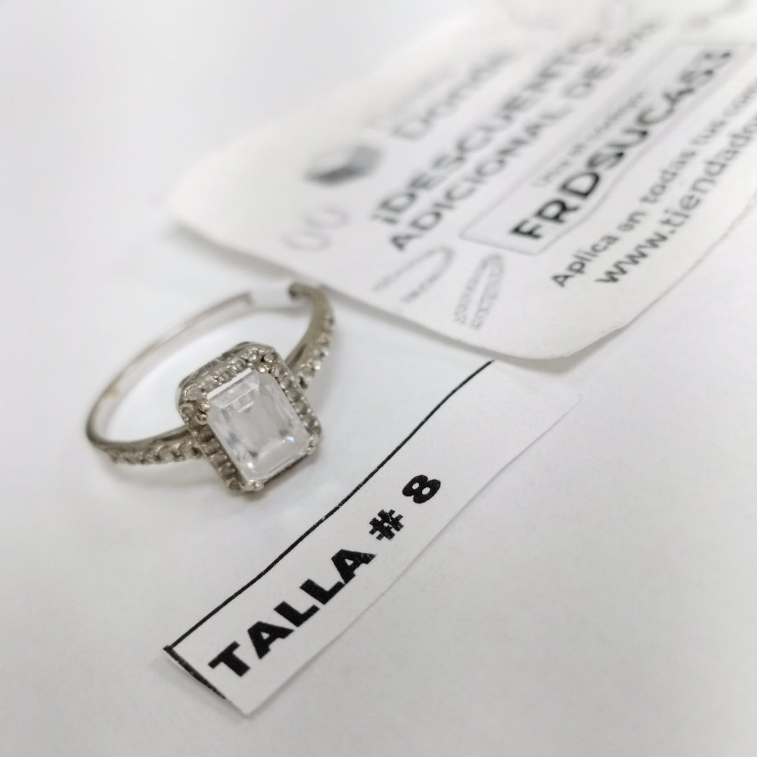 ANILLITO ORO BLANCO 14 K 2,20 GRMS (SEMINUEVO)