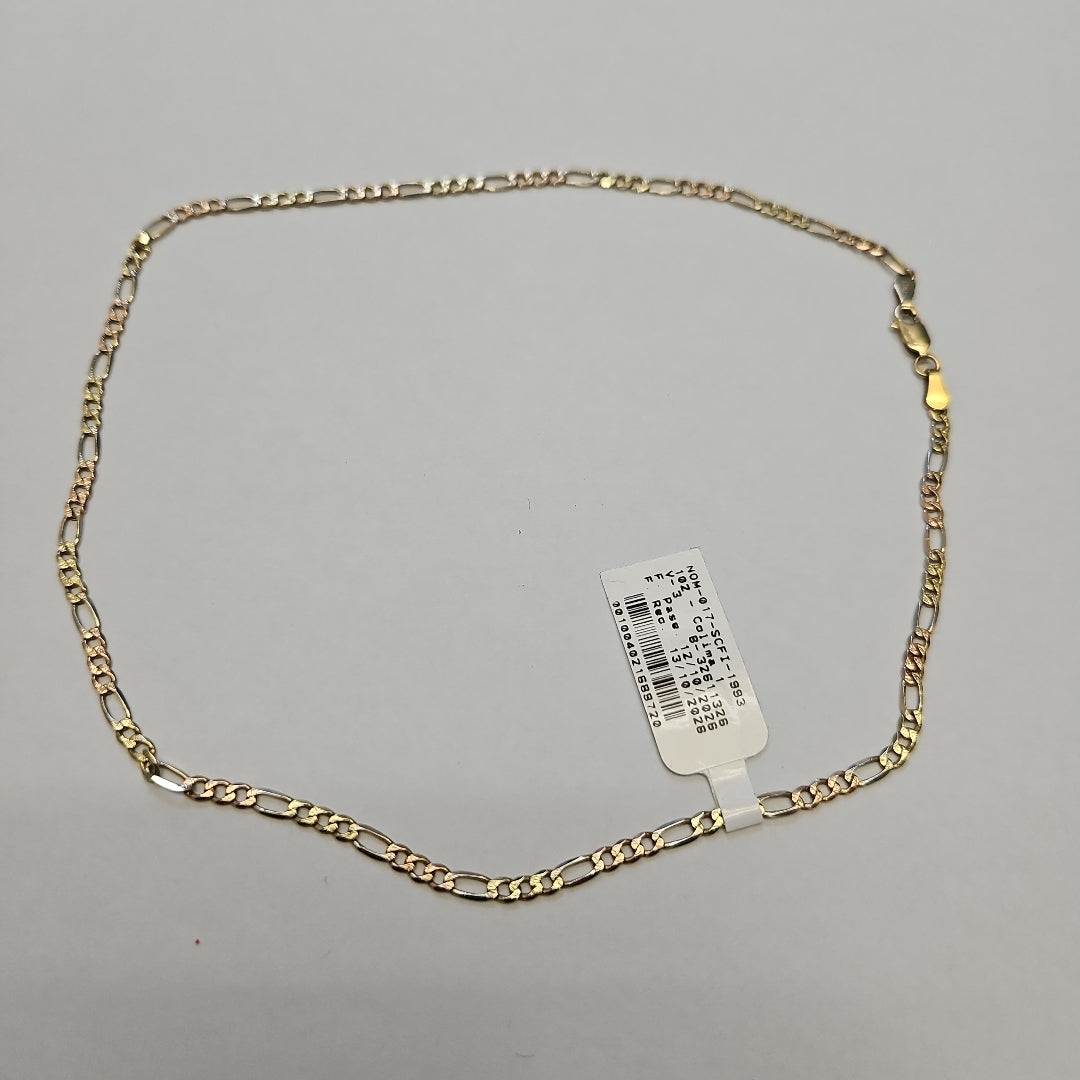 CADENA ORO COMBINADO 14 K 6,50 GRMS (SEMINUEVO)