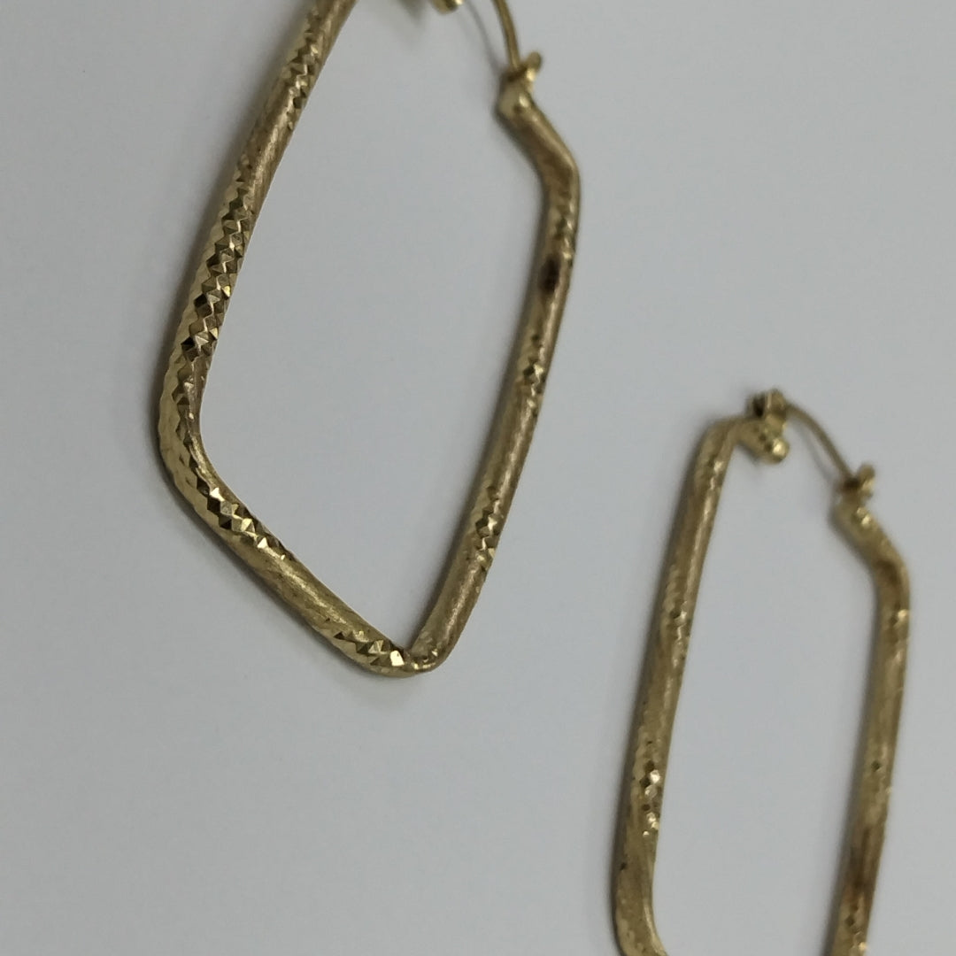 ARRACADAS PAR ORO 14 K 3,20 GRMS (SEMINUEVO)
